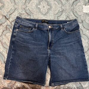 Lee Blue Jean Shorts Classic Denim Style